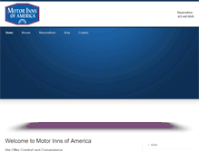 Tablet Screenshot of motorinnsofamerica.com